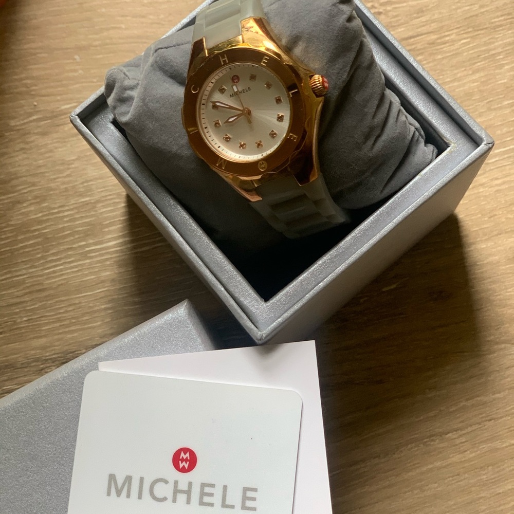 COPY - Rose Gold Michele Watch